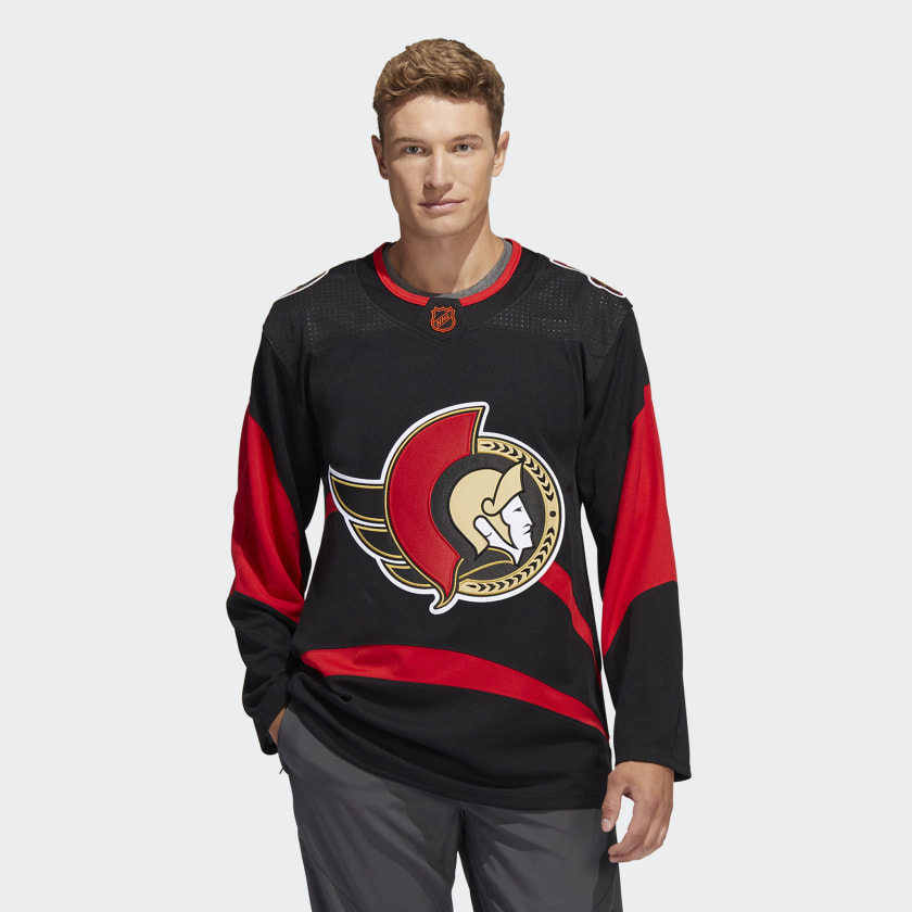 Buffalo Sabres React to Black & Red Goathead Jersey 