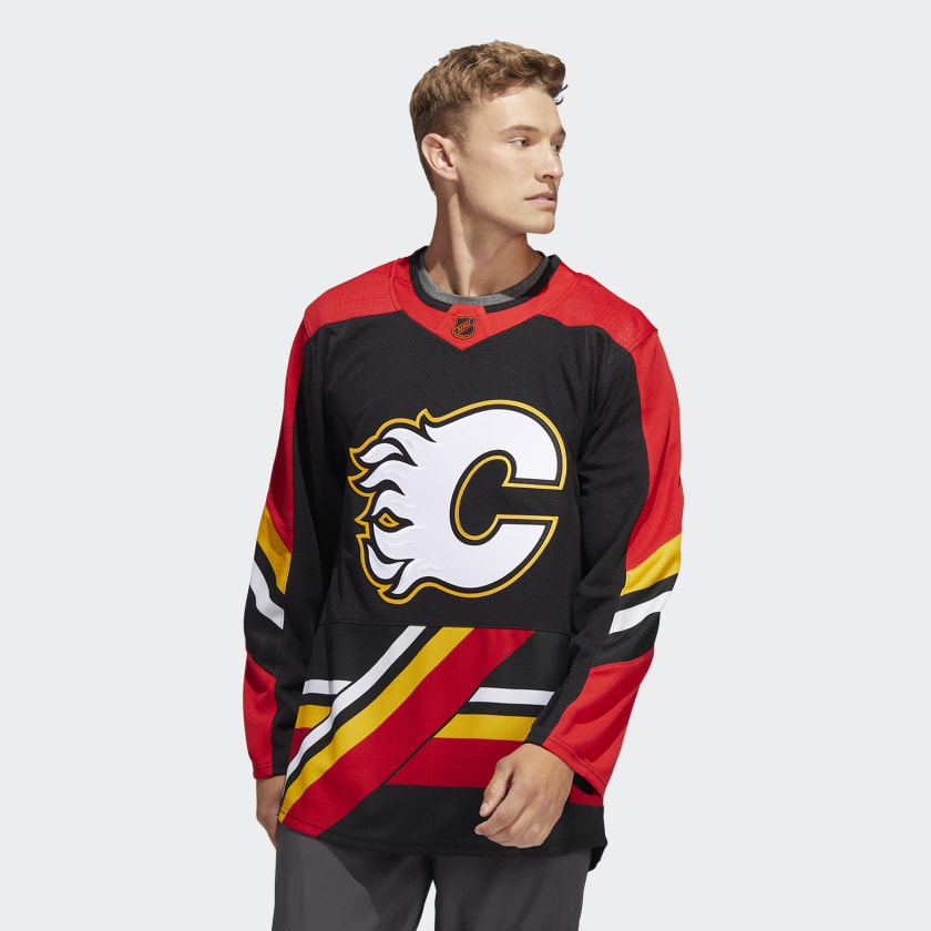 NHL, Shirts & Tops, Calgary Flames Nhl Blasty Horse Jersey Mighty Mac  Sports Size Xl Youth 8